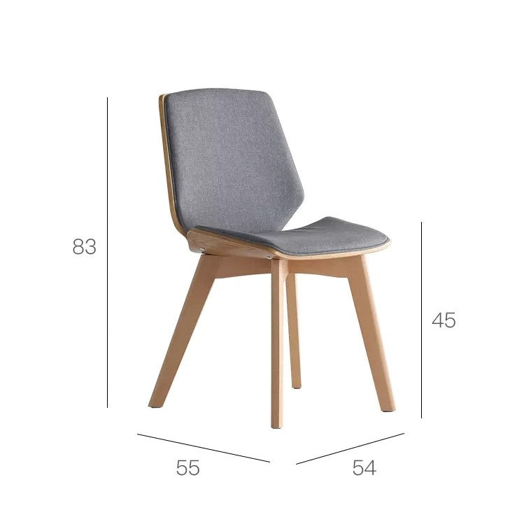 اشتري الان كرسي طاولة طعام خشبي بسيط متعدد الألوان | بيوت