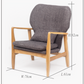 متاح الأن كرسي استرخاء مع ذراعين تصميم خشبي اونلاين | بيوت