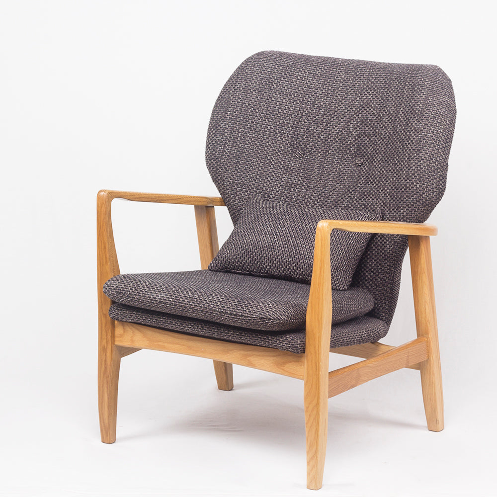 متاح الأن كرسي استرخاء مع ذراعين تصميم خشبي اونلاين | بيوت