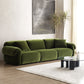 تسوق اونلاين اريكة ثلاثية انيقة باللون الأخضر من موقع | بيوت