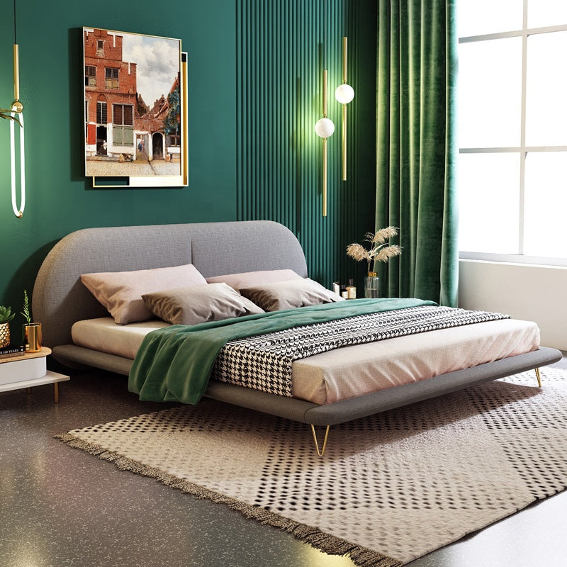 تصفح الان سرير خشبي مزدوج بأرجل معدنيه متعدد الألوان | بيوت