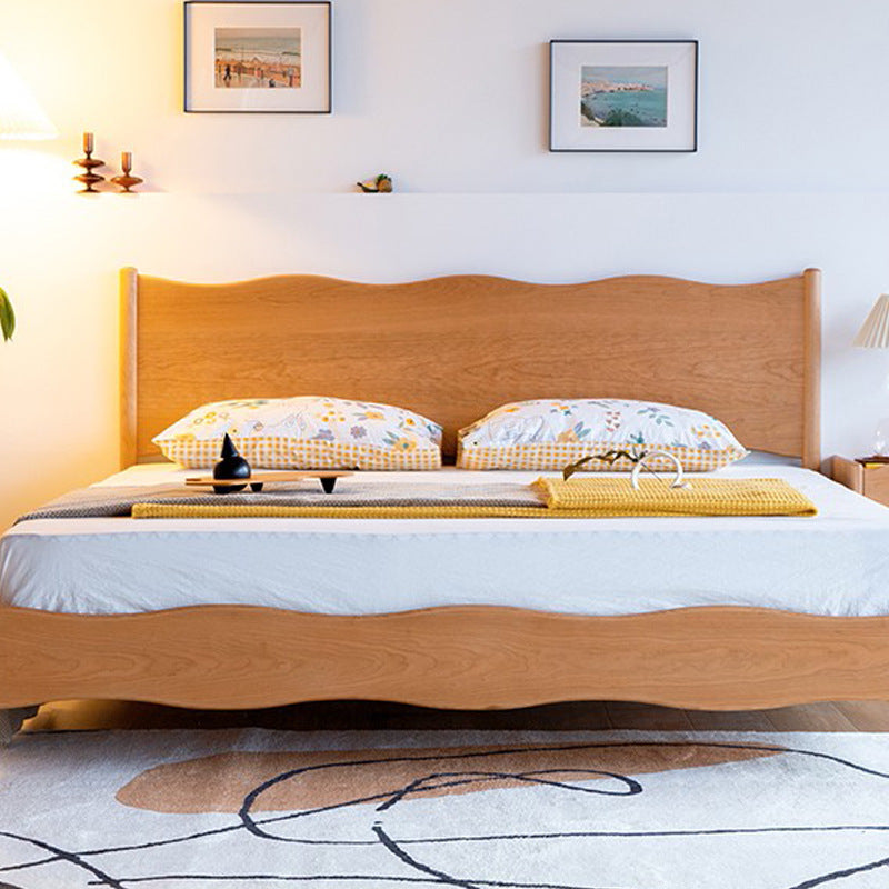 تسوق الان سرير خشبي تصميم فاخر وعصري اونلاين من منصة | بيوت