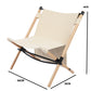 اشتري الأن كرسي خشبي بسيط قابل للطي اونلاين من منصة | بيوت