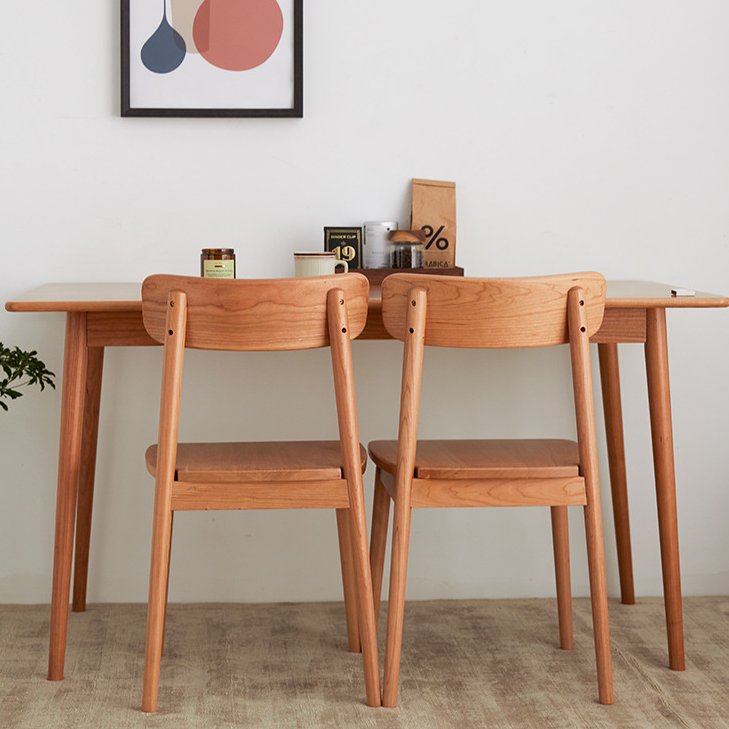 اشتري الان كرسي طاولة طعام خشبي فاخر بسيط اونلاين | بيوت