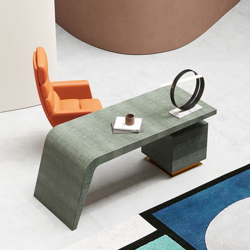 اشتري الان كرسي مكتب تصميم جلد يلون مميز اونلاين | بيوت
