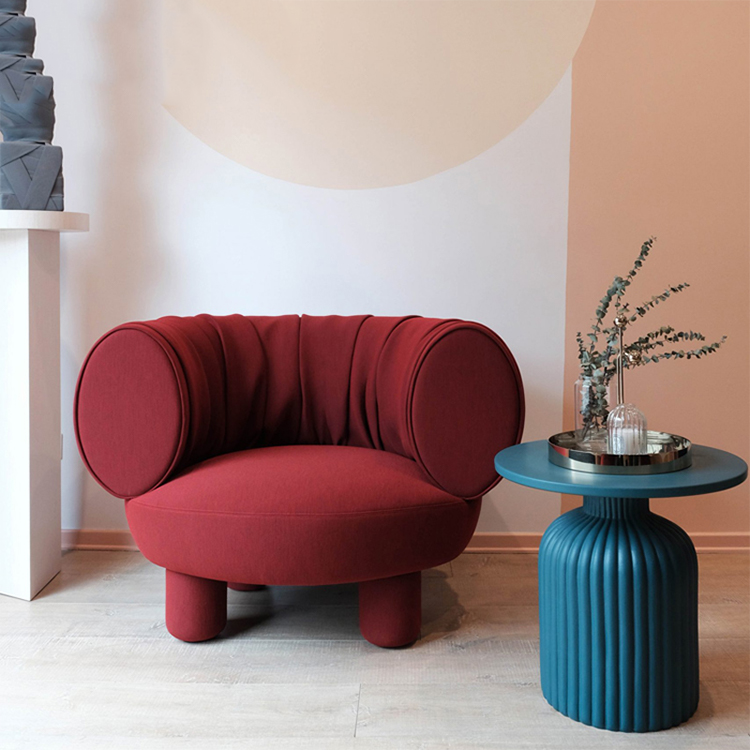 تصفح اونلاين كرسي مفرد من خشب الزان والقماش بألوان مختلفة | بيوت