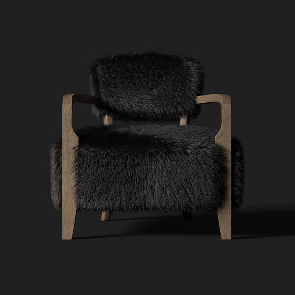 تسوق الأن كرسي تصميم صوف مميز جدا اونلاين من منصة | بيوت
