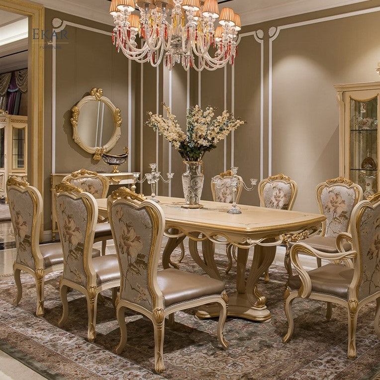 اشتري الان كرسي طاولة طعام تصميم كلاسيكي فخم اونلاين | بيوت