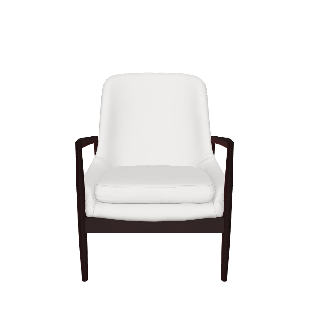تصفح الأن كرسي استرخاء مفرد باللون الأبيض في بني | بيوت